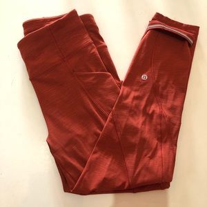 Lululemon Time To Sweat 23” size 6